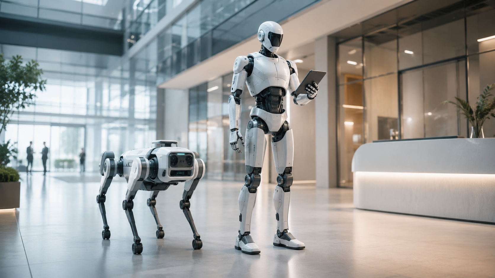 Роботы и&nbsp;AI собаки 